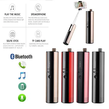 4 In 1 Stereo self-timer Bluetooth Speaker Outside Portable Box multi-function Mini self-timer Bluetooth Stick Wireless Speaker
4 In 1 Stereo self-timer Bluetooth Speaker Outside Portable Box multi-function Mini self-timer Bluetooth Stick Wireless Speaker