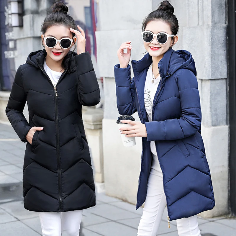 Autumn Winter Female Jacket 2019 Fashion Women Parka Hooded Winter Jacket women Down Cotton Coat Female slim Winter Coat
Autumn Winter Female Jacket 2019 Fashion Women Parka Hooded Winter Jacket women Down Cotton Coat Female slim Winter Coat