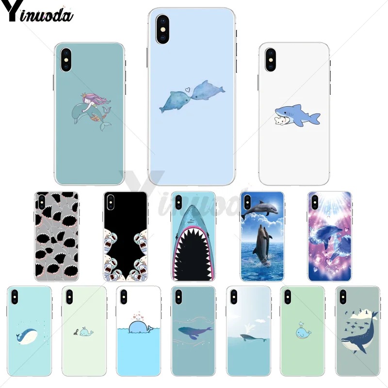 Yinuoda shark Sea fish dolphin Pattern TPU Soft Phone Cell Phone Case for iPhone X XS MAX 6 6s 7 7plus 8 8Plus 5 5S SE XR
Yinuoda shark Sea fish dolphin Pattern TPU Soft Phone Cell Phone Case for iPhone X XS MAX 6 6s 7 7plus 8 8Plus 5 5S SE XR