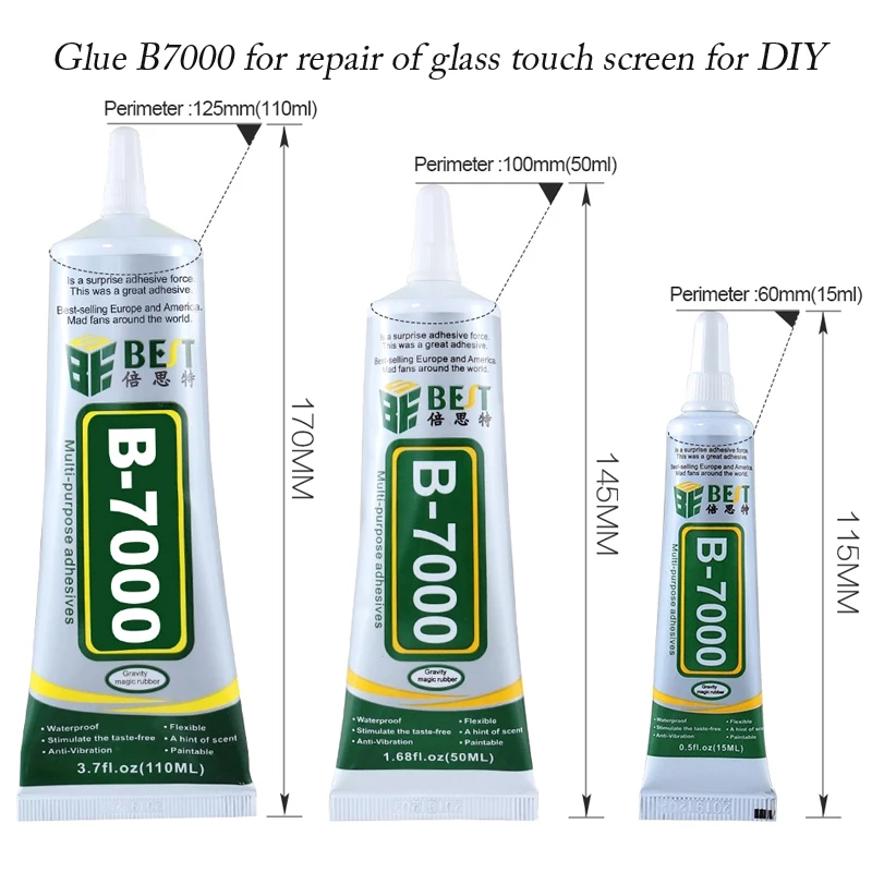 Best B-7000 Multi Purpose Glue Adhesive Epoxy Resin for repair of glass touch screen for DIY Diy Crafts Glass Touch Screen Cell
Best B-7000 Multi Purpose Glue Adhesive Epoxy Resin for repair of glass touch screen for DIY Diy Crafts Glass Touch Screen Cell
