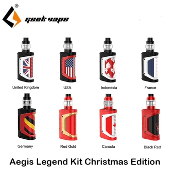 Geekvape Aegis Legend Kit Christmas Edition Aegis Legend Box Mod Vape 200W with Alpha tank 4ml Electronic Cigarette Kit
Geekvape Aegis Legend Kit Christmas Edition Aegis Legend Box Mod Vape 200W with Alpha tank 4ml Electronic Cigarette Kit
