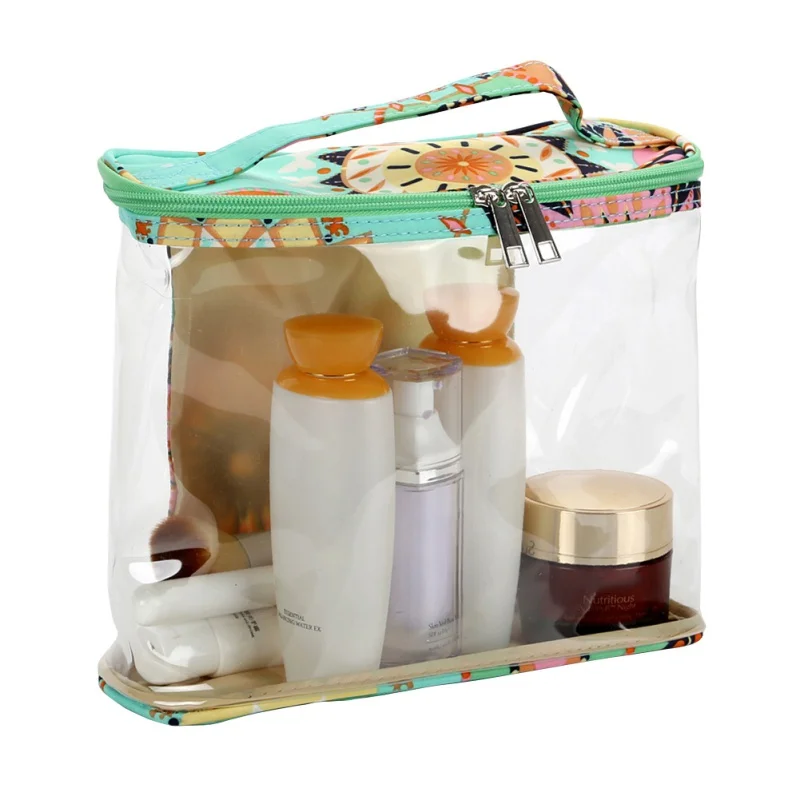 1PC Travel Transparent bags Waterproof Toiletry Kit PVC Zipper cosmetic Bag Large Capacity Makeup Storage Pouch bag
1PC Travel Transparent bags Waterproof Toiletry Kit PVC Zipper cosmetic Bag Large Capacity Makeup Storage Pouch bag