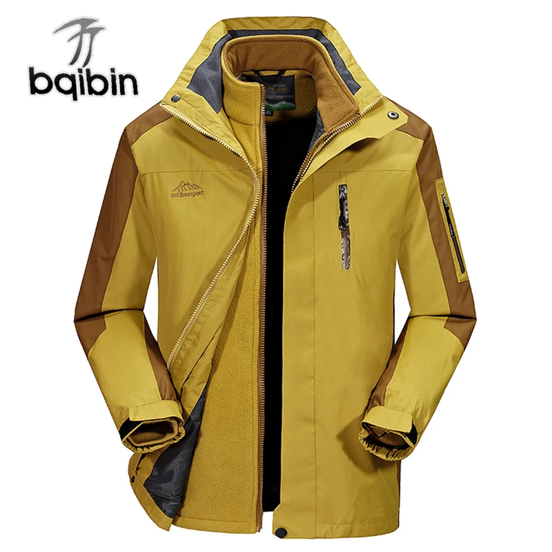 New Two Piece Men's Winter Jacket Warm Thermal Fleece Liner Detachable Waterproof Windbreaker Jacket Men Parkas Overcoat
New Two Piece Men's Winter Jacket Warm Thermal Fleece Liner Detachable Waterproof Windbreaker Jacket Men Parkas Overcoat