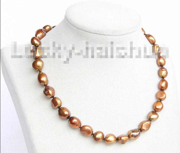 Free shipping >>>>>>Genuine 17" 14mm baroque coffee freshwater pearls necklace j10995
Free shipping >>>>>>Genuine 17" 14mm baroque coffee freshwater pearls necklace j10995