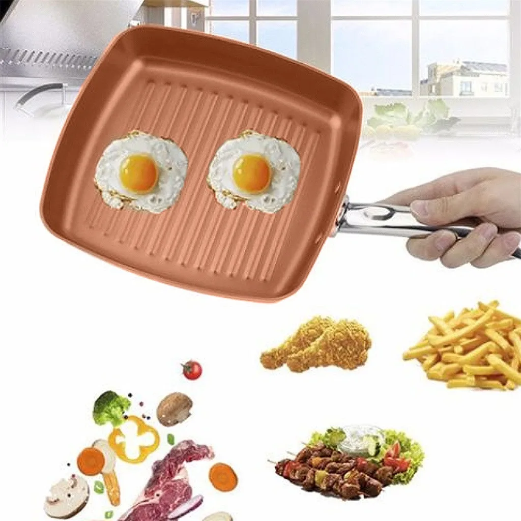 Aluminum Alloy Square Stick Pan non-stick Non Frying Bronze Handled Bottom Pot Non-stick Pans Pot Big Mouth Wok Pan accessories
Aluminum Alloy Square Stick Pan non-stick Non Frying Bronze Handled Bottom Pot Non-stick Pans Pot Big Mouth Wok Pan accessories