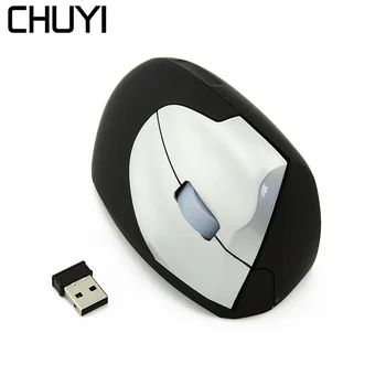 CHUYI Wireless Vertical Mouse Ergonomic Gaming Mice 1600DPI Optical USB Game Mause Gamer For PC Computer Xiaomi Laptop Desktop
CHUYI Wireless Vertical Mouse Ergonomic Gaming Mice 1600DPI Optical USB Game Mause Gamer For PC Computer Xiaomi Laptop Desktop