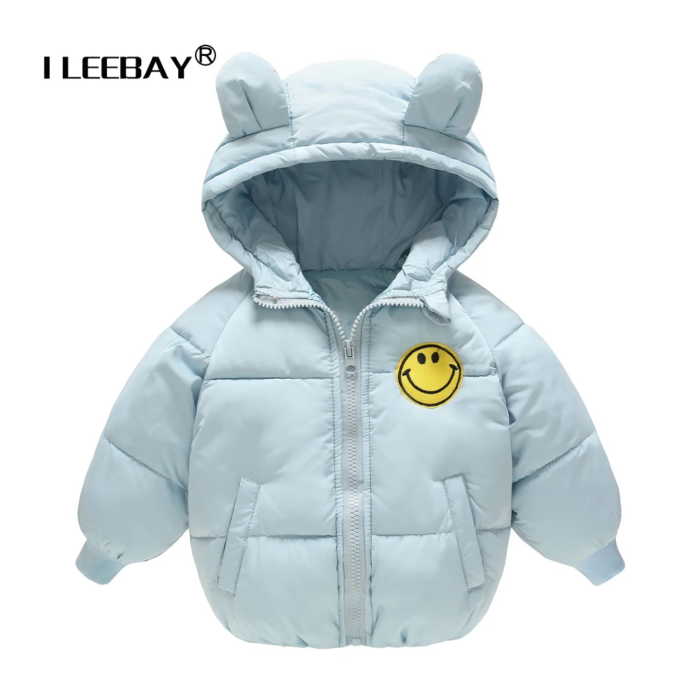 

Детская теплая пуховая куртка с капюшоном, на осень/зиму