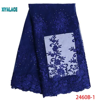 African lace fabric Beads Lace Fabric 2019 Embroidered Nigerian Net Laces Fabric Bridal High Quality French Tulle YA2460B-1
African lace fabric Beads Lace Fabric 2019 Embroidered Nigerian Net Laces Fabric Bridal High Quality French Tulle YA2460B-1