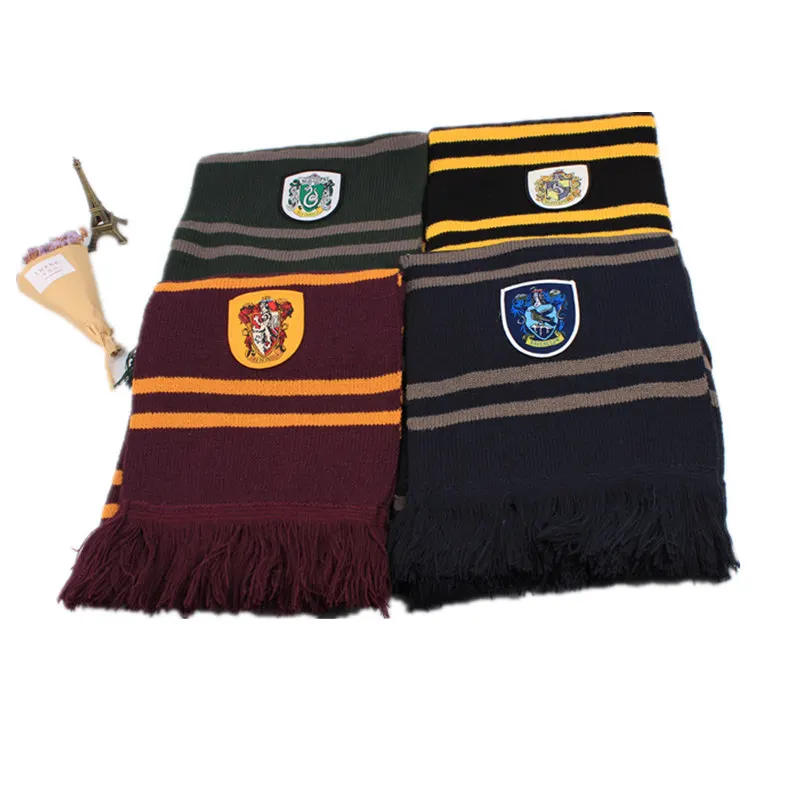 Halloween party Potter Scarf Cosplay Costume Gryffindor Slytherin Ravenclaw Hufflepuff Cotton Scarf gift for kids and adult
Halloween party Potter Scarf Cosplay Costume Gryffindor Slytherin Ravenclaw Hufflepuff Cotton Scarf gift for kids and adult