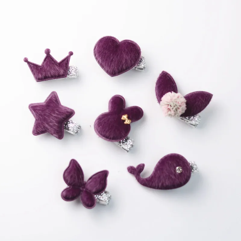 New Creative Cute Purple Plush Rabbit Crown Kids Hairpins Barrettes Children Hair Accessories Girls Hair Clips
New Creative Cute Purple Plush Rabbit Crown Kids Hairpins Barrettes Children Hair Accessories Girls Hair Clips