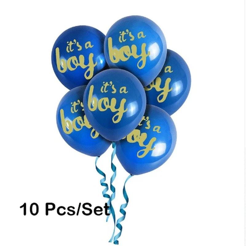 10 Pcs Baby Shower Balloons Its A Boy Printed Balloons Baby Shower Decorations Latex Balloons Supplies
10 Pcs Baby Shower Balloons Its A Boy Printed Balloons Baby Shower Decorations Latex Balloons Supplies