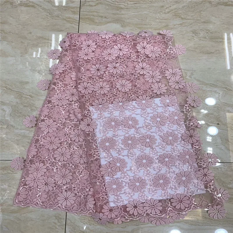 Nigeria lace fabric (7)