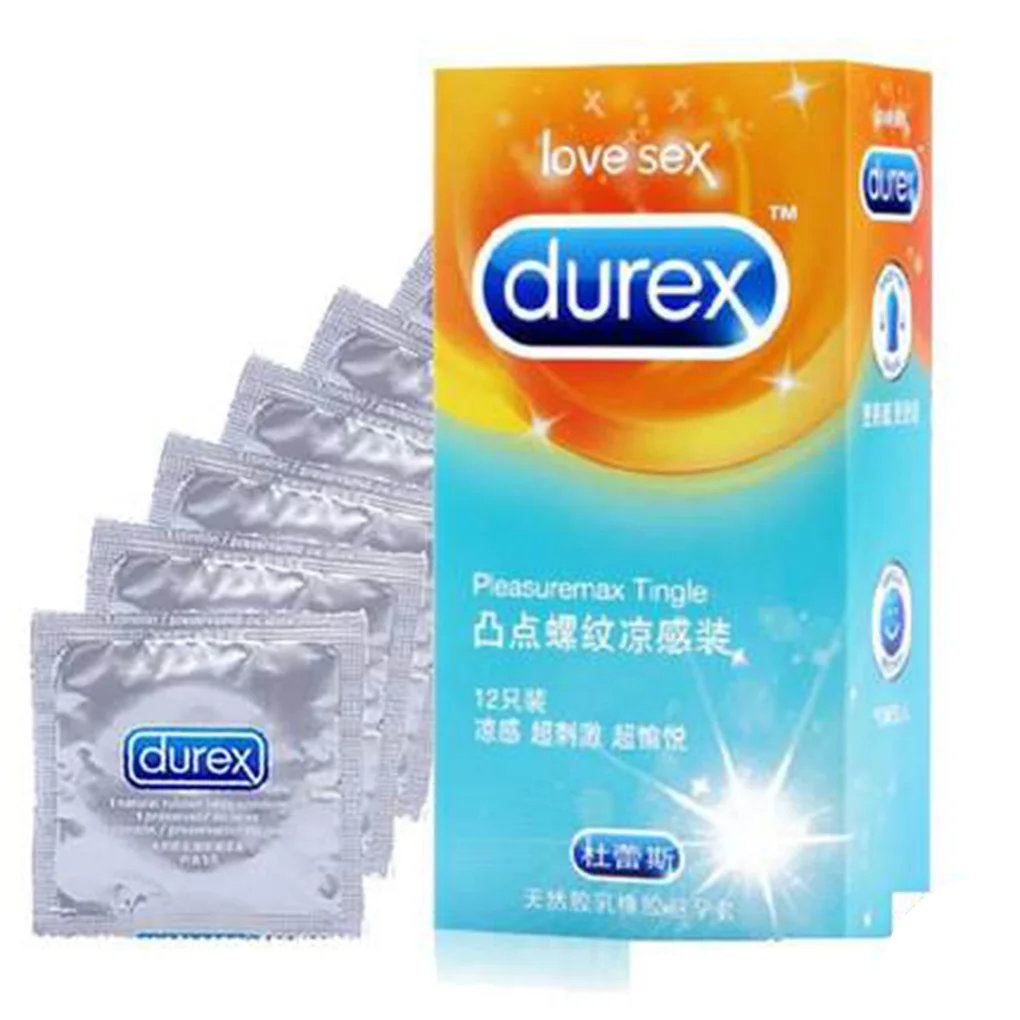 Презервативы Durex Pleasuremax рельефные, 12 шт 8103507 - Durex - Ребристые презервативы - Купить