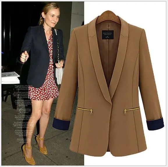 2018 autumn and winter women's fashion models wild new Slim small suit women jacket
2018 autumn and winter women's fashion models wild new Slim small suit women jacket