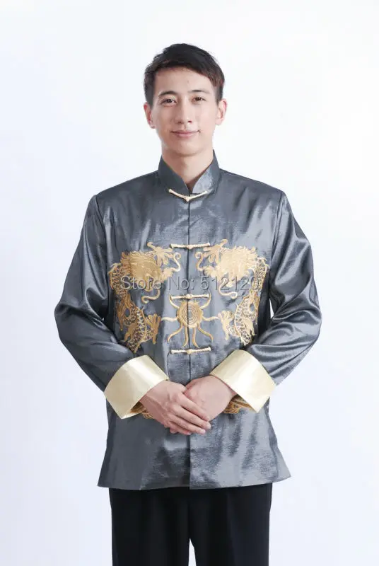 Китайская традиционная одежда Shanghai Story с длинным рукавом куртка вышивкой