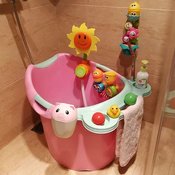Children Bath Tub Heat Preservation Increase Baby Bathtub Barrel Baby Bath Bucket Multi-function Can Sit
Children Bath Tub Heat Preservation Increase Baby Bathtub Barrel Baby Bath Bucket Multi-function Can Sit