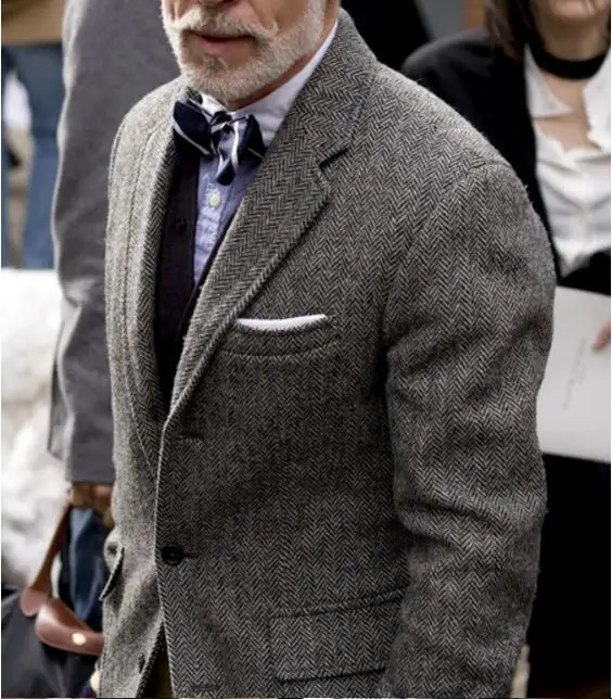 S-4XL ! 2018 Men clothing Vintage tweed herringbone wool suit spring autumn business casual slim plus size male woolen outerwear
S-4XL ! 2018 Men clothing Vintage tweed herringbone wool suit spring autumn business casual slim plus size male woolen outerwear