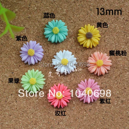 50pcs/lot Wholesale Sunflower Cabochon Resin Fashion Daisy Flower Flatback Embellishments Jewelry Making & DIY Decoration 13mm
50pcs/lot Wholesale Sunflower Cabochon Resin Fashion Daisy Flower Flatback Embellishments Jewelry Making & DIY Decoration 13mm