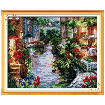 14/16/27/28/18 oneroom Counted Cross Stitch landscape Cross Stitch Kits for Embroidery Home Decor The Lakeside Houses
14/16/27/28/18 oneroom Counted Cross Stitch landscape Cross Stitch Kits for Embroidery Home Decor The Lakeside Houses