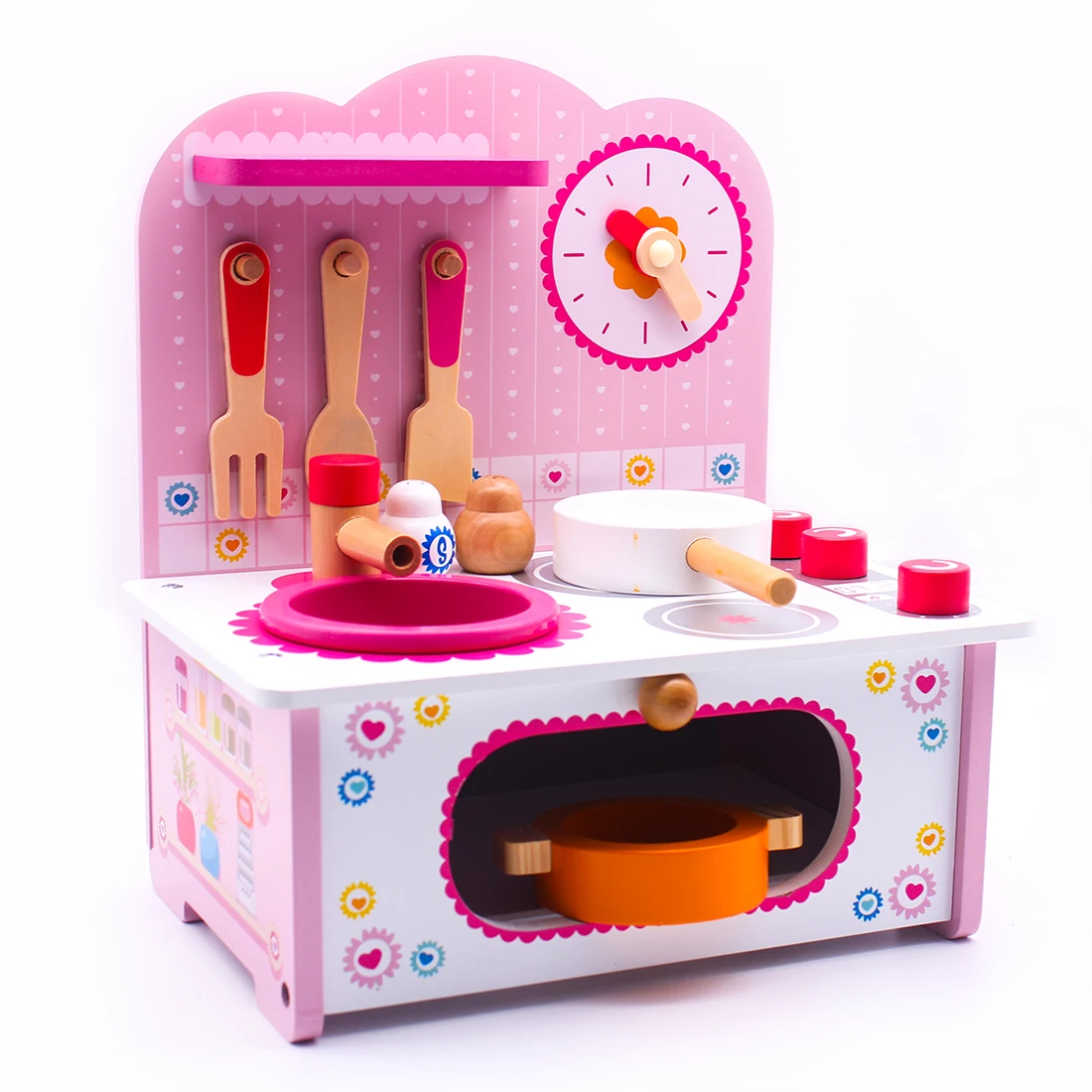 Wooden Kids Kitchen Toys Pretend Cooking Play Children Role Play Educational Toy Set Cooking Tools Kit Girls Birthday Gifts
Wooden Kids Kitchen Toys Pretend Cooking Play Children Role Play Educational Toy Set Cooking Tools Kit Girls Birthday Gifts