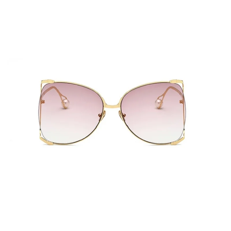 Women's Oversized D Shaped Sunglasses with Progressive lens Gold wire frame Pearl Classic Clear Glasses Retro Luxury Shades Pink
Women's Oversized D Shaped Sunglasses with Progressive lens Gold wire frame Pearl Classic Clear Glasses Retro Luxury Shades Pink
