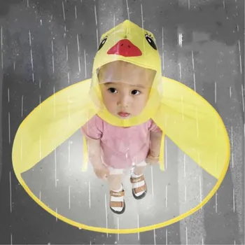 Children's raincoat boys and girls umbrella hat rain gear children's kindergarten flying saucer hat rain artifact
Children's raincoat boys and girls umbrella hat rain gear children's kindergarten flying saucer hat rain artifact
