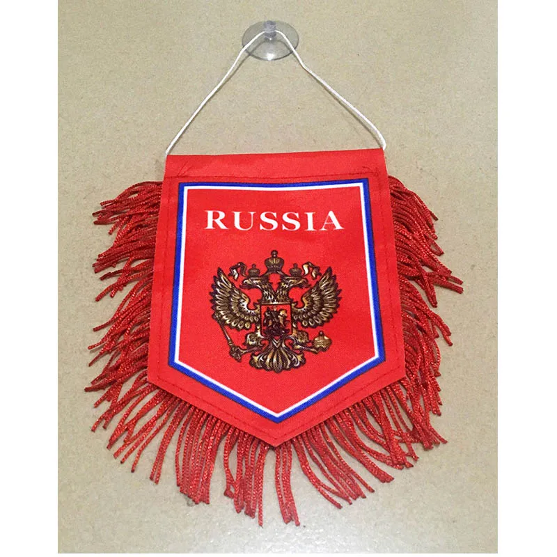 2018 Football World Cup Russia National Football 15cm*16cm Double Sides Christmas Decorations for Car Home Flag Banner Gifts
2018 Football World Cup Russia National Football 15cm*16cm Double Sides Christmas Decorations for Car Home Flag Banner Gifts