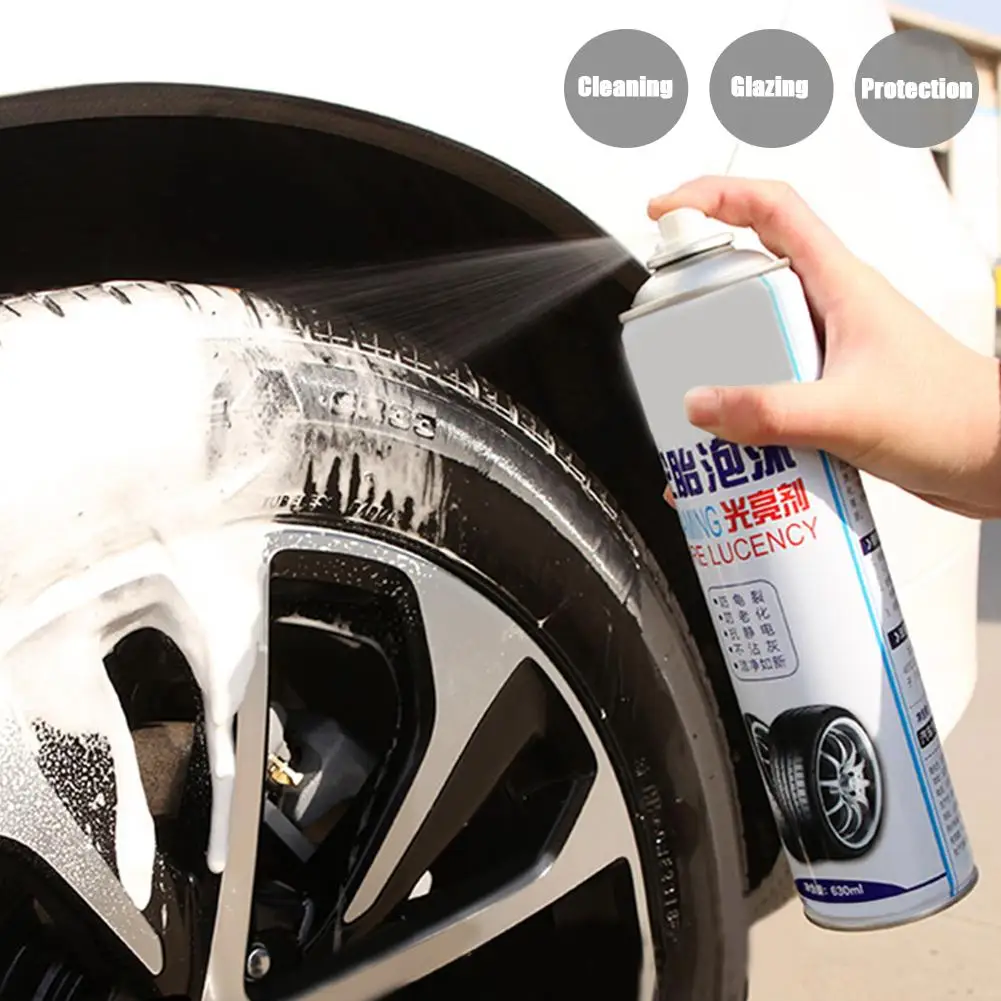 1PC 630ml Multifunctional Car Tire Wax Wash Cleaning Tool Tire-wheel dedicated Refurbishing agent cleaner Car Accessories
1PC 630ml Multifunctional Car Tire Wax Wash Cleaning Tool Tire-wheel dedicated Refurbishing agent cleaner Car Accessories