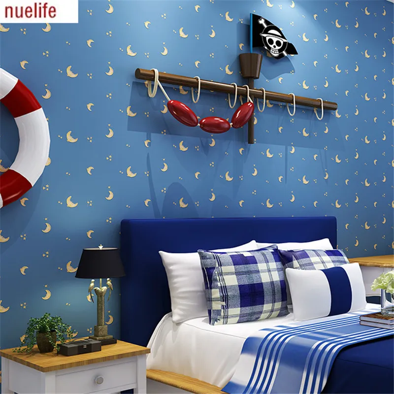 0.53x10 Meter Boys and girls blue pink cartoon kids room wallpaper star moon non-woven wallpaper for kids room decoration
0.53x10 Meter Boys and girls blue pink cartoon kids room wallpaper star moon non-woven wallpaper for kids room decoration