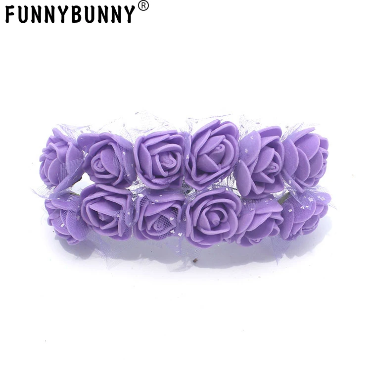 FUNNYBUNNY 12pcs 2.5cm Mini Lace Foam Rose Artificial Bouquet Multicolor Rose Wedding Decoration Scrapbooking Fake Easter Gift
FUNNYBUNNY 12pcs 2.5cm Mini Lace Foam Rose Artificial Bouquet Multicolor Rose Wedding Decoration Scrapbooking Fake Easter Gift