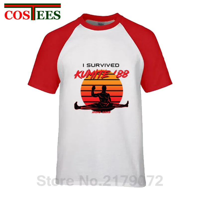 Kumite '88 retro T shirt HongKong Taekwondo bloobsport 80's clothing Vintage China Kungfu Karate Martial Arts I survived T-shirt
Kumite '88 retro T shirt HongKong Taekwondo bloobsport 80's clothing Vintage China Kungfu Karate Martial Arts I survived T-shirt