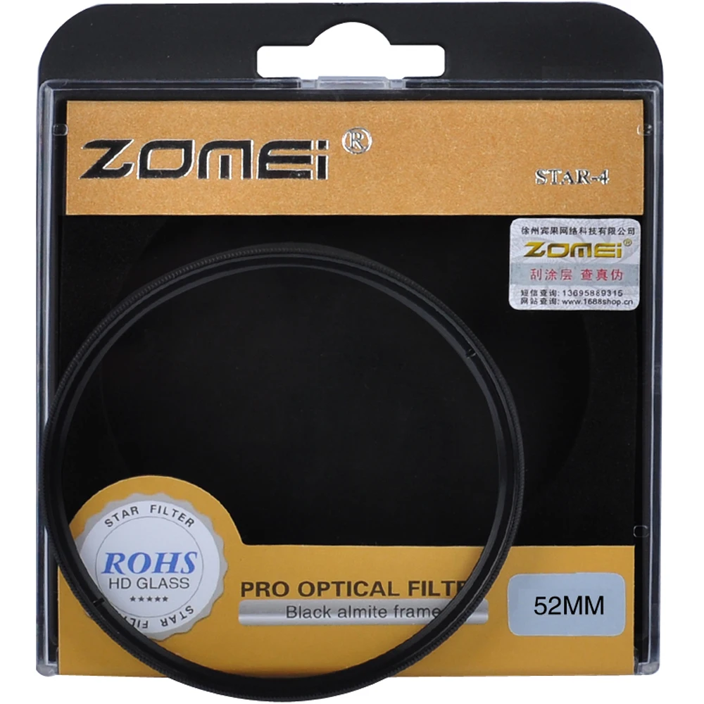 ZOMEI 52/55/58/62/67/77/82mm Star 4 Points Filter Star-Effect Twinkle Lens for Canon Nikon D3200 D5100 Free Shipping
ZOMEI 52/55/58/62/67/77/82mm Star 4 Points Filter Star-Effect Twinkle Lens for Canon Nikon D3200 D5100 Free Shipping