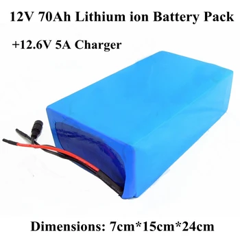GTK 12v lithium ion battery 70Ah 11.1v li-ion battery pack for 12v 1000w motor inverter solar system battery + 12.6v charger
GTK 12v lithium ion battery 70Ah 11.1v li-ion battery pack for 12v 1000w motor inverter solar system battery + 12.6v charger