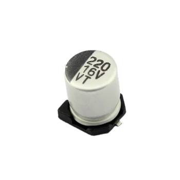 100% New and original16V220 (6*7MM)Aluminium electrolytic capacitor
100% New and original16V220 (6*7MM)Aluminium electrolytic capacitor