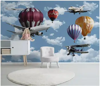 Custom photo wallpaper for walls 3 d murals wallpaper cartoon Hand drawn cartoon airplane balloon children room background wall
Custom photo wallpaper for walls 3 d murals wallpaper cartoon Hand drawn cartoon airplane balloon children room background wall