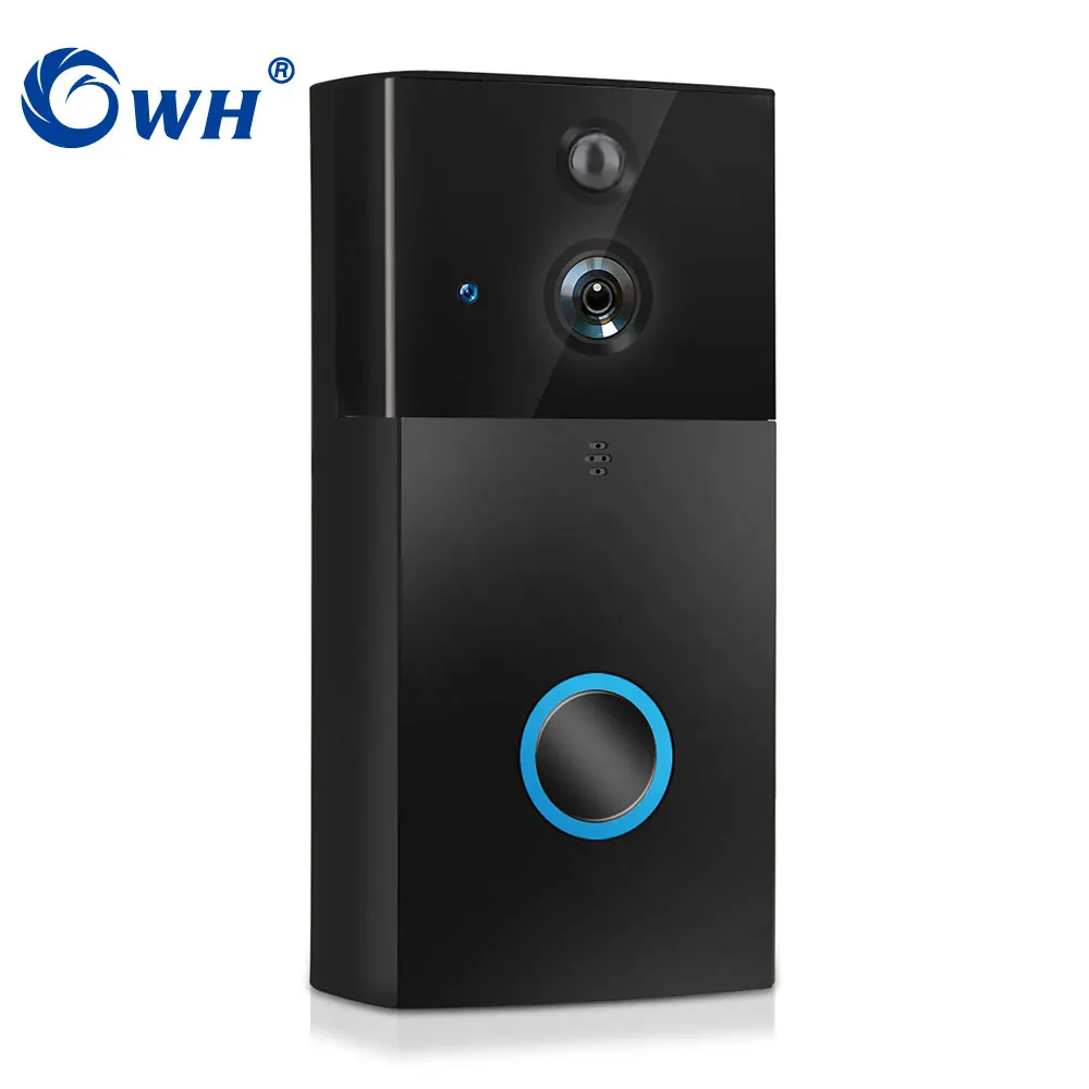 CWH 720P Wireless WiFi Video Doorbell Camera with Night Vision Two Way Audio Battery Dingdong Phone Monitor SD Card Recording A5
CWH 720P Wireless WiFi Video Doorbell Camera with Night Vision Two Way Audio Battery Dingdong Phone Monitor SD Card Recording A5