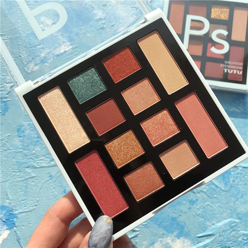 Professional Makeup Palette 12 Color Eyeshadow Pallete Shimmer Glitter Matte Eyeshadow Palette Pigment Makeup Palette Cosmetic
Professional Makeup Palette 12 Color Eyeshadow Pallete Shimmer Glitter Matte Eyeshadow Palette Pigment Makeup Palette Cosmetic