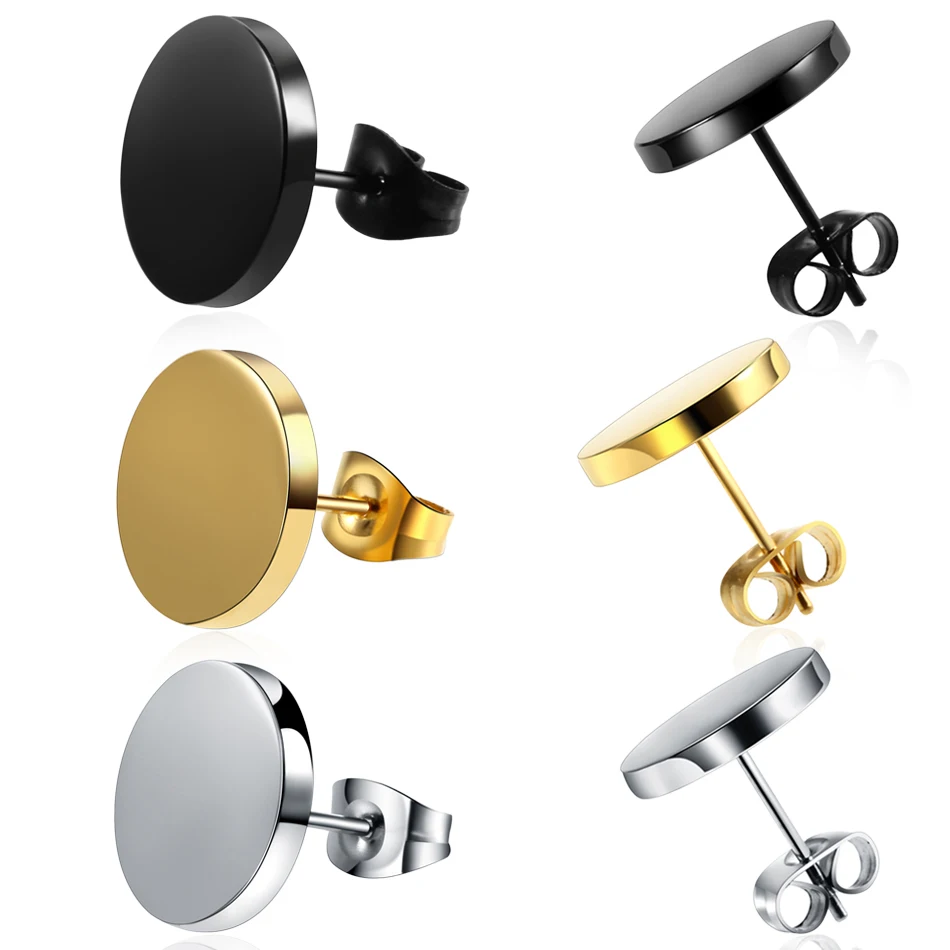 Swanjo 2pcs/lot Steel 3-12mm Plant Ear Stud Piercing Gun Black Silver&Gold Earrings Stud Earrings Piercings Fashion Jewelry
Swanjo 2pcs/lot Steel 3-12mm Plant Ear Stud Piercing Gun Black Silver&Gold Earrings Stud Earrings Piercings Fashion Jewelry