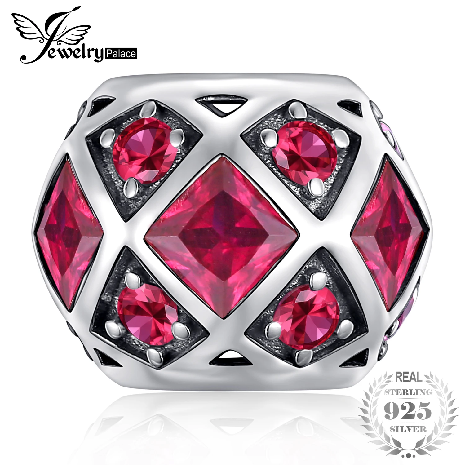JewelryPalace Created Ruby 925 Sterling Silver Beads Charms Silver 925 Original For Bracelet Silver 925 original Jewelry Making
JewelryPalace Created Ruby 925 Sterling Silver Beads Charms Silver 925 Original For Bracelet Silver 925 original Jewelry Making