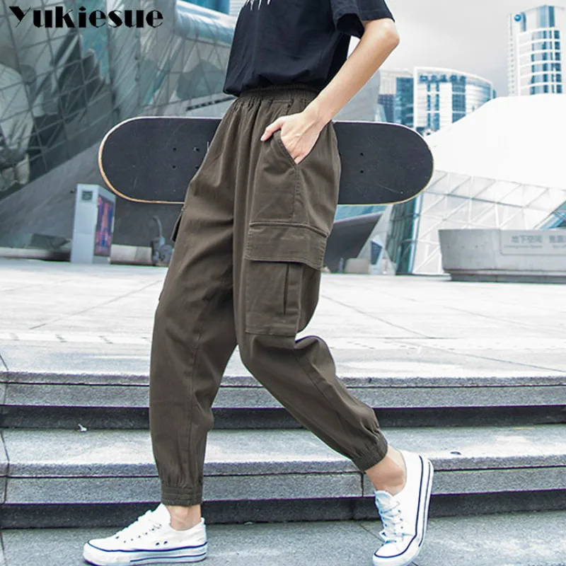 boyfriend women's pants capris with high waist cargo pants capris for women trousers harem woman pants female Plus size 5XL
boyfriend women's pants capris with high waist cargo pants capris for women trousers harem woman pants female Plus size 5XL