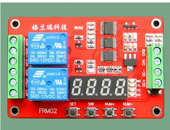 Free shipping,Lcd module FRM02 2 channel Multifunctional Relay Module / Loop Delay / timer switch / self-locking / 5V,12 V 24V
Free shipping,Lcd module FRM02 2 channel Multifunctional Relay Module / Loop Delay / timer switch / self-locking / 5V,12 V 24V
