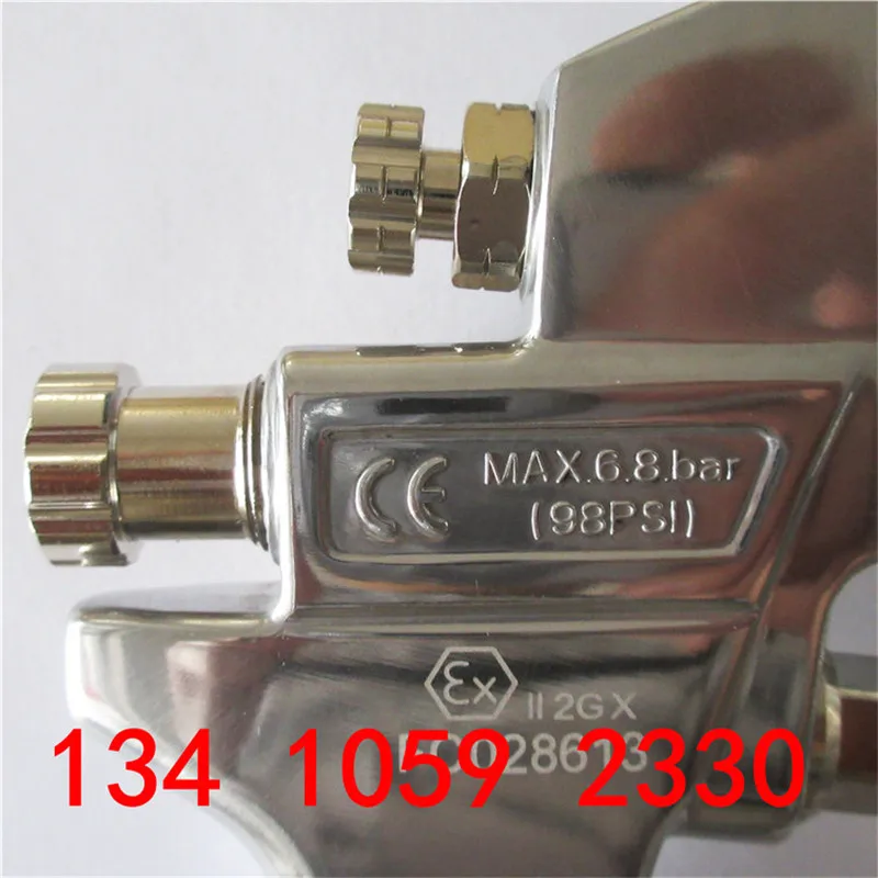 Granite effect spray gun