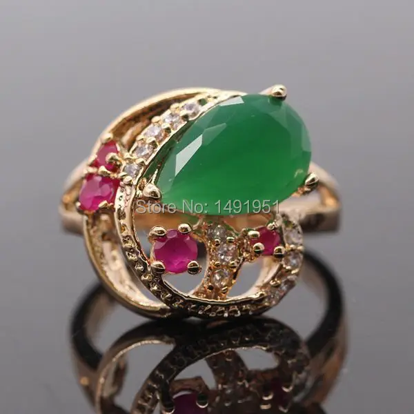 Fashion Jewelry Red Cubic Zirconia& Big Green AAA CZ Gem Rose Gold Color Ring For Women Wedding Luxury Jewelry G09-1
Fashion Jewelry Red Cubic Zirconia& Big Green AAA CZ Gem Rose Gold Color Ring For Women Wedding Luxury Jewelry G09-1