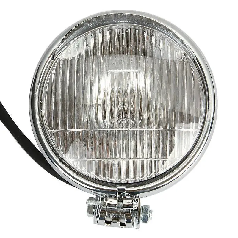 Chrome Motorcycle 5.5" Fog Headlight Hi-Low Beam for Suzuki Honda ... Custom Cruiser Chopper Bobber
Chrome Motorcycle 5.5" Fog Headlight Hi-Low Beam for Suzuki Honda ... Custom Cruiser Chopper Bobber