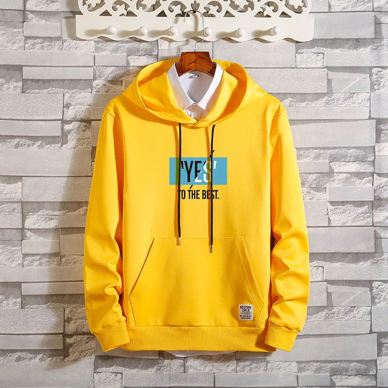 Sudadera Hombre color yellow/black/white HOODED Hip Hop Street wear Sweatshirts Skateboard Men Pullover Hoodies Male Hoodie 3XL
Sudadera Hombre color yellow/black/white HOODED Hip Hop Street wear Sweatshirts Skateboard Men Pullover Hoodies Male Hoodie 3XL