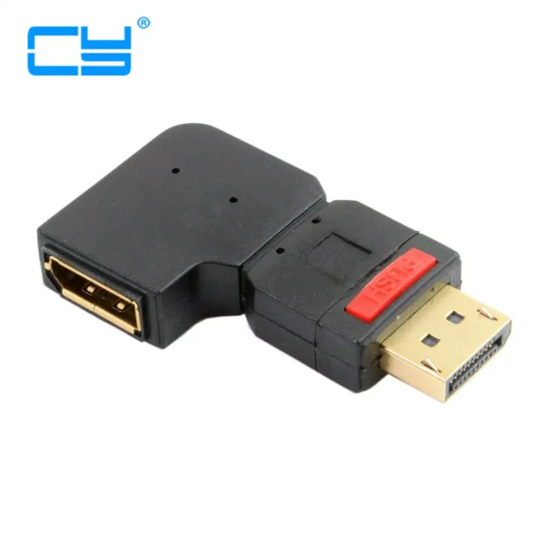 Right Angled 90 Degree DisplayPort Male to Female Extension Adapter Standard DP 4K
Right Angled 90 Degree DisplayPort Male to Female Extension Adapter Standard DP 4K
