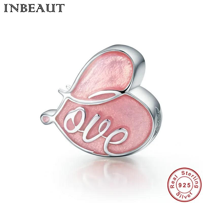 INBEAUT New Design 925 Sterling Silver Charm Fall in Love Pave & Pink Enamel Heart Charms Fit Pandora BraceletJewelry
INBEAUT New Design 925 Sterling Silver Charm Fall in Love Pave & Pink Enamel Heart Charms Fit Pandora BraceletJewelry