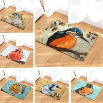 Door Mat Bird Painting Suede Living Room Floor Mat 50x80cm Bathroom Carpet Toilet Rugs Home Decoration Bath Mat Wholesale
Door Mat Bird Painting Suede Living Room Floor Mat 50x80cm Bathroom Carpet Toilet Rugs Home Decoration Bath Mat Wholesale