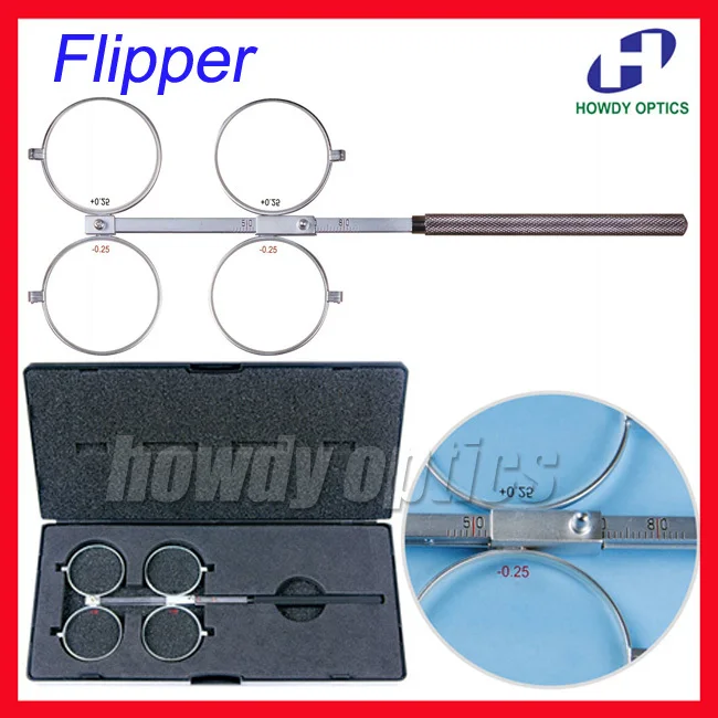 Free Shipping High Quality Adjustable PD Scale Copper 4-Lens Confirmation Test Flipper Ophthalmic Flipper With Black Hard Case
Free Shipping High Quality Adjustable PD Scale Copper 4-Lens Confirmation Test Flipper Ophthalmic Flipper With Black Hard Case