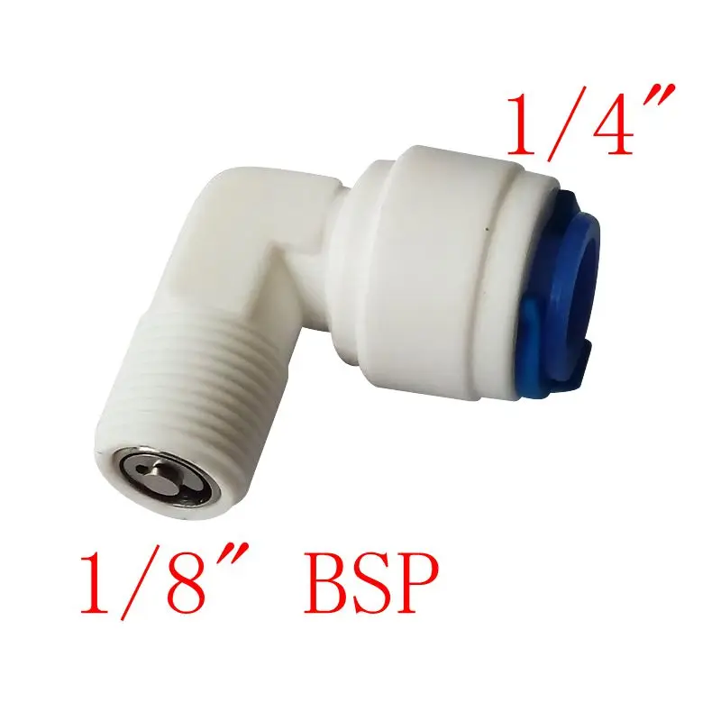 Aquarium RO Water Filter Reverse Osmosis System Quick Connection Check Valve 1/8" BSP Male 1/4" OD Fittings 000007
Aquarium RO Water Filter Reverse Osmosis System Quick Connection Check Valve 1/8" BSP Male 1/4" OD Fittings 000007